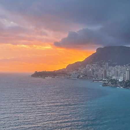 רוקברון-קאפ-מרט Aux Portes De Monaco Superbe T3 Vue Mer מראה חיצוני תמונה